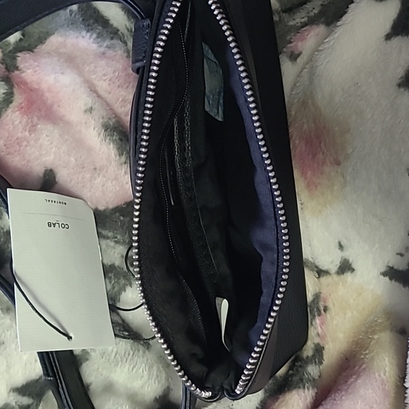 Black COLAB waist belt bag bnwt - Picture 2 of 6